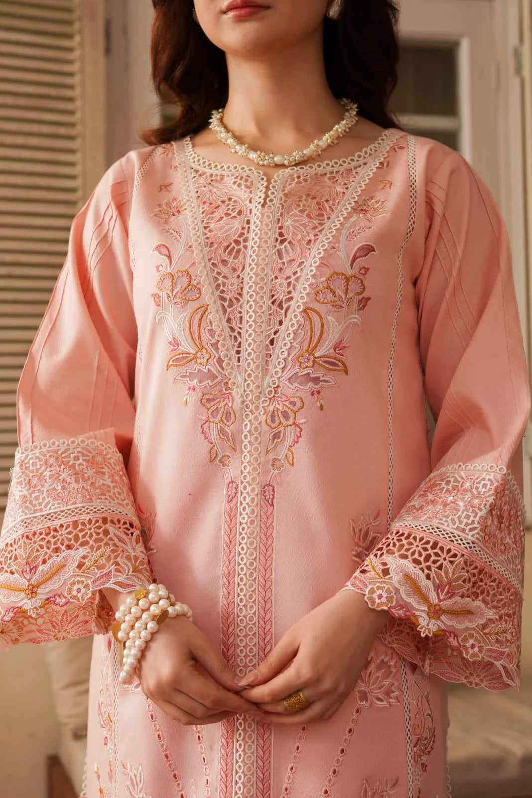 sicly-pink-dress-for-women.jpg 3 PIECE EMBROIDERED SICILY PINK - JEEM - Image 1